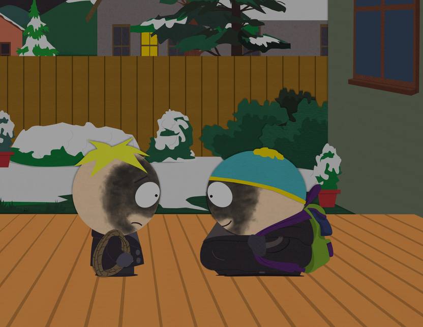 Wall Poster Tv Show South Park Eric Cartman Butters Paper