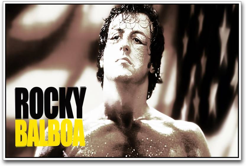 Rocky Balboa Stunning Paper Print Movies Posters In India
