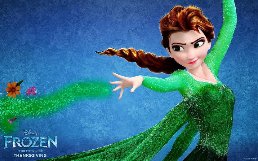 Movie Frozen Elsa Nature Earth Hd Wall Poster Paper Print