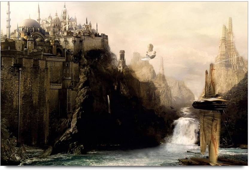 Amy 3d Fantasy Beautiful Kingdom 3d Poster Nature Posters
