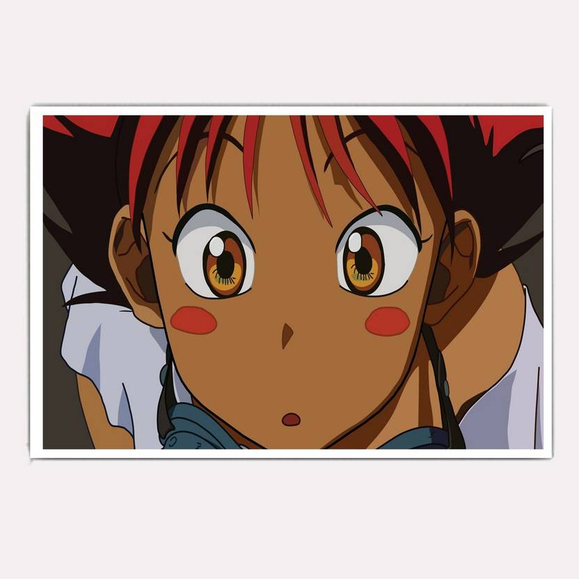 Hawtskin Cowboy Bebop Anime Shocked 18x12 Inch Ready To