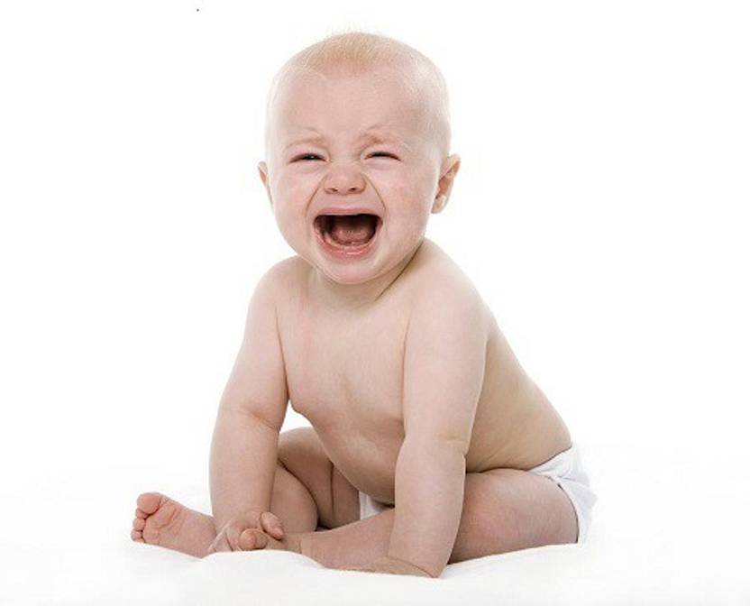 Cute Baby Crying Loud Photographic Paper Children posters in India