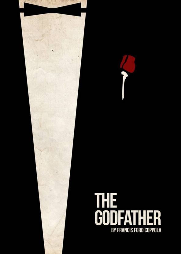 Eurekadesigns Poster The Godfather Poster Fine Art Print Paper Print
