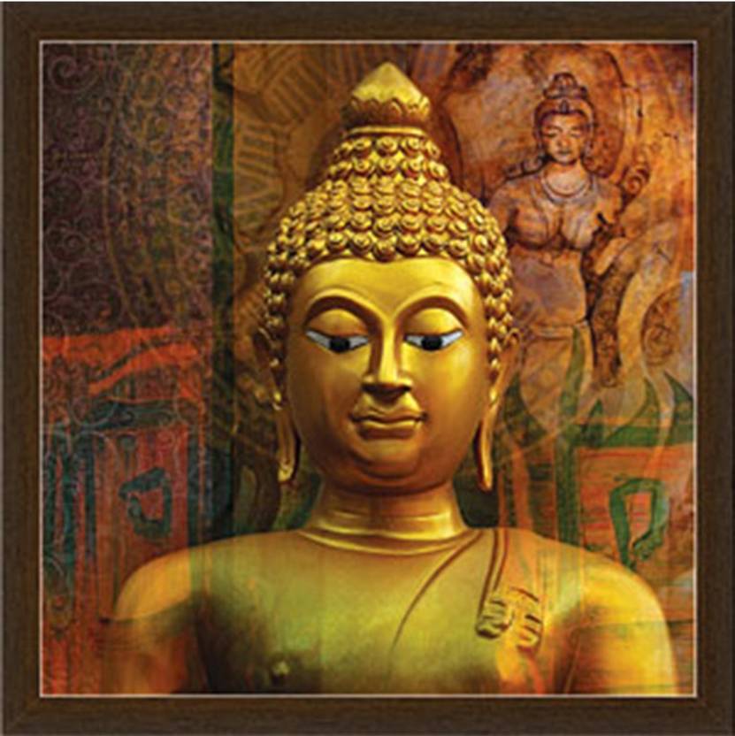 Wall Decor Gautam Buddha Frame By Returnfavors Canvas Art