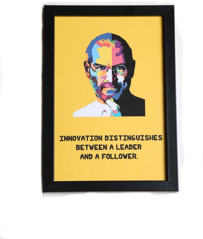 Steve Jobs Motivational Quotes Paper Print Quotes Motivation