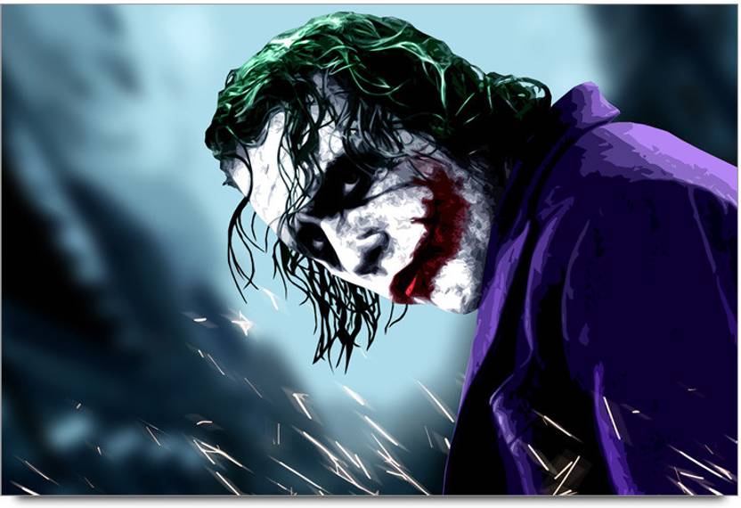 Joker Dark Knight Poster Paper Print Shopmantra Posters