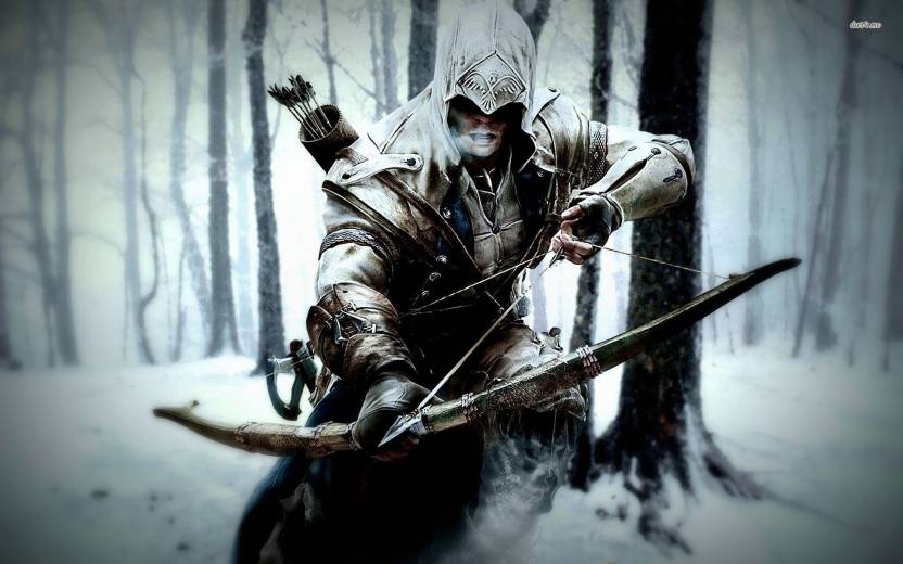 Connor Kenway - Assassin's Creed III Athah Fine Quality Poster Paper ...