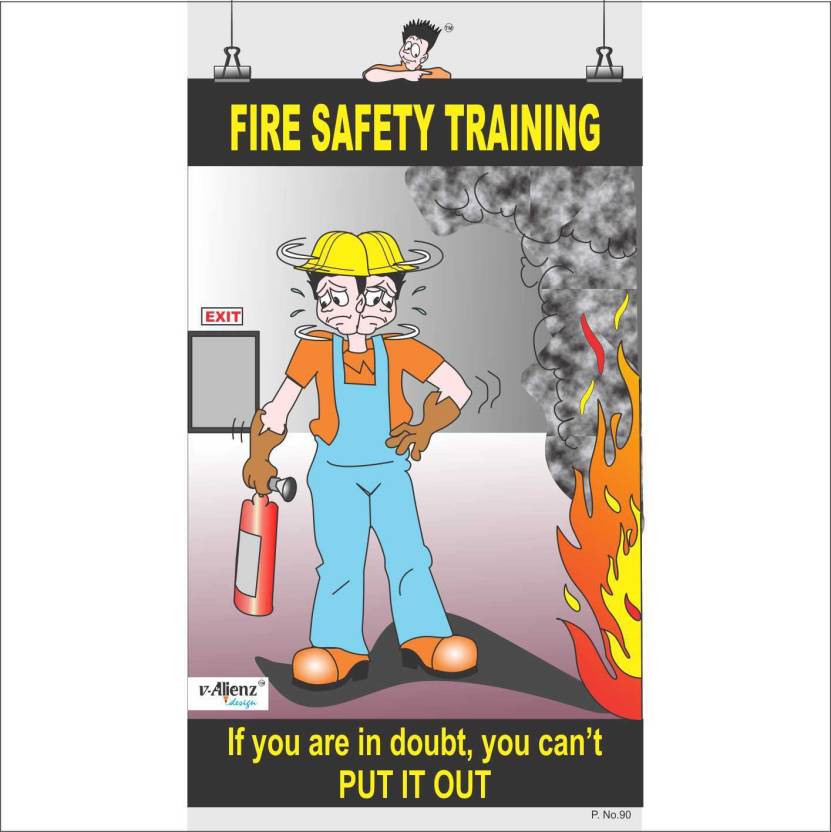 Design A Poster On Fire Safety - HSE Images & Videos Gallery