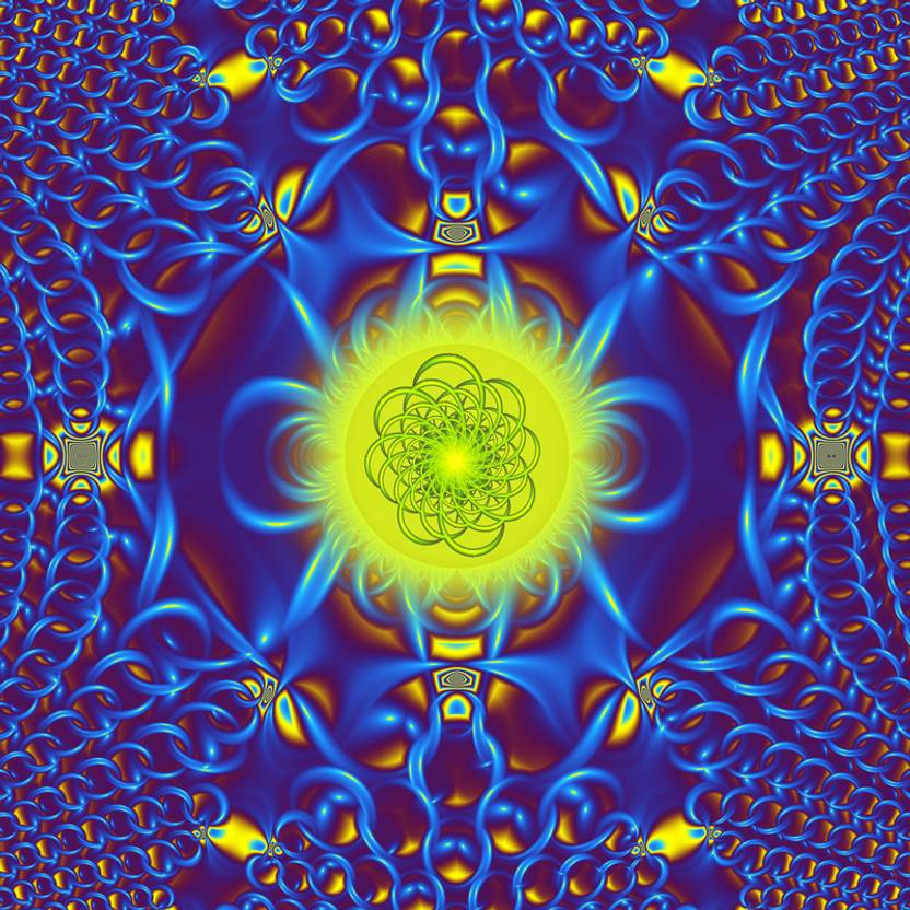 fractal emotions canvas art