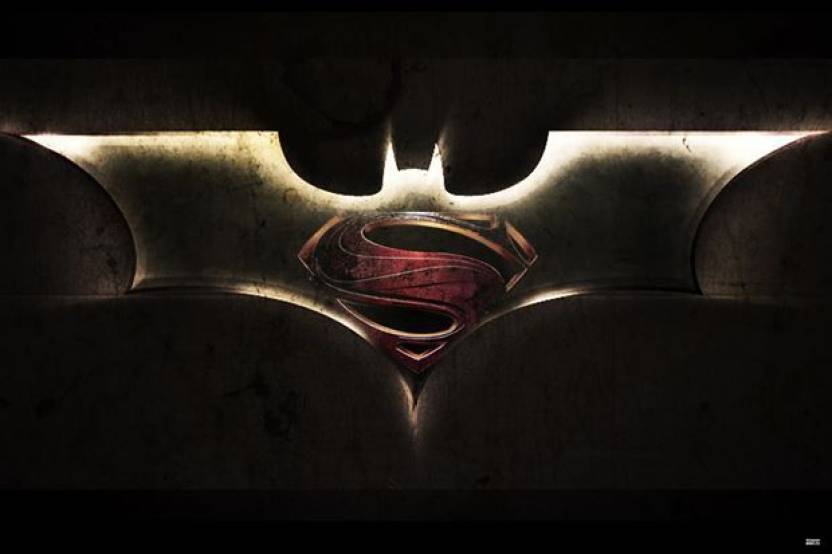 Batman Superman Symbol Photographic Paper Movies Posters In