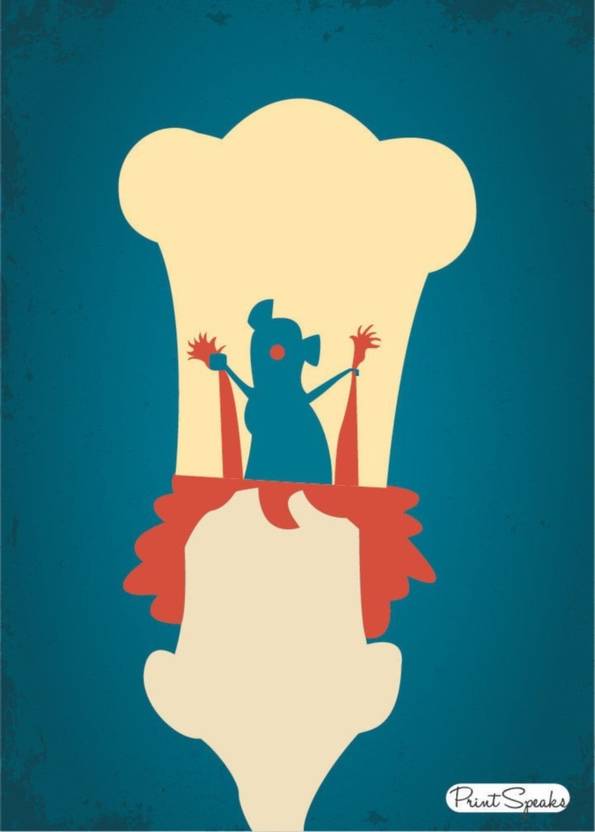 Eureka Designs Ratatouille Art Rolled Paper Print Personalities