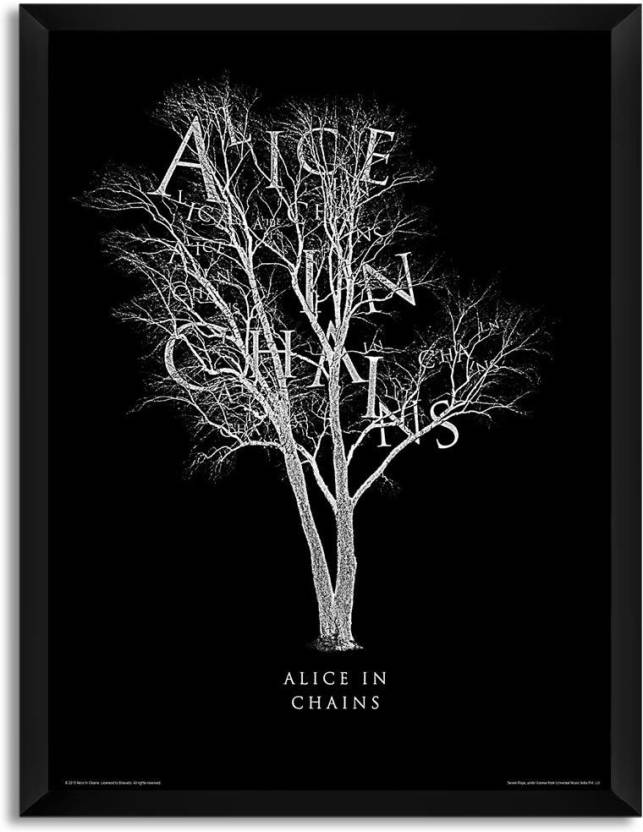 Alice In Chains Tree Officially Licensed Framed Paper