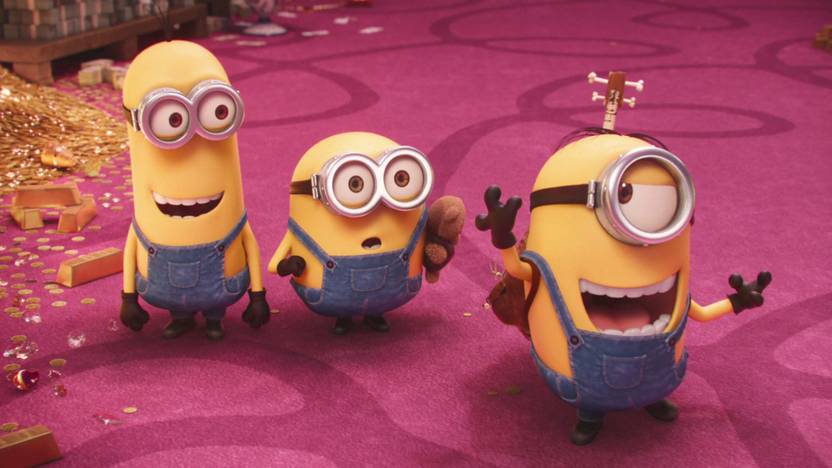 Background Cute Minions Hd Wallpaper
