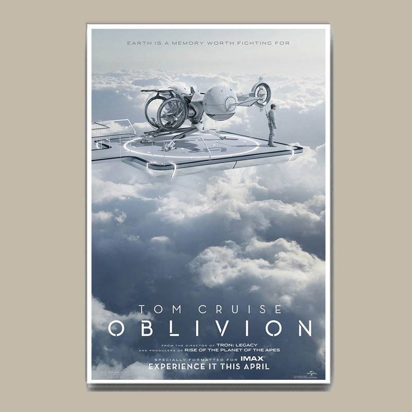 Tom Cruise Oblivion Movie Wall Hang Fine Art Print