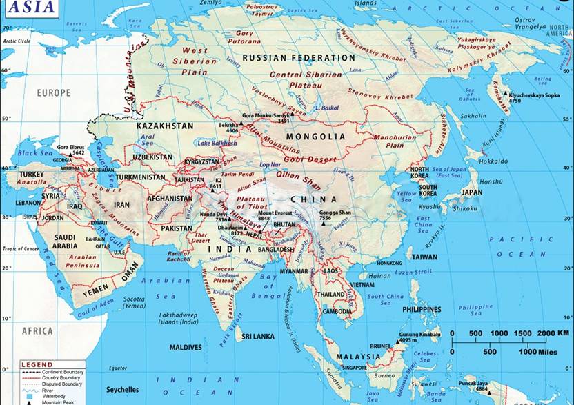 world political map 101 fine art print