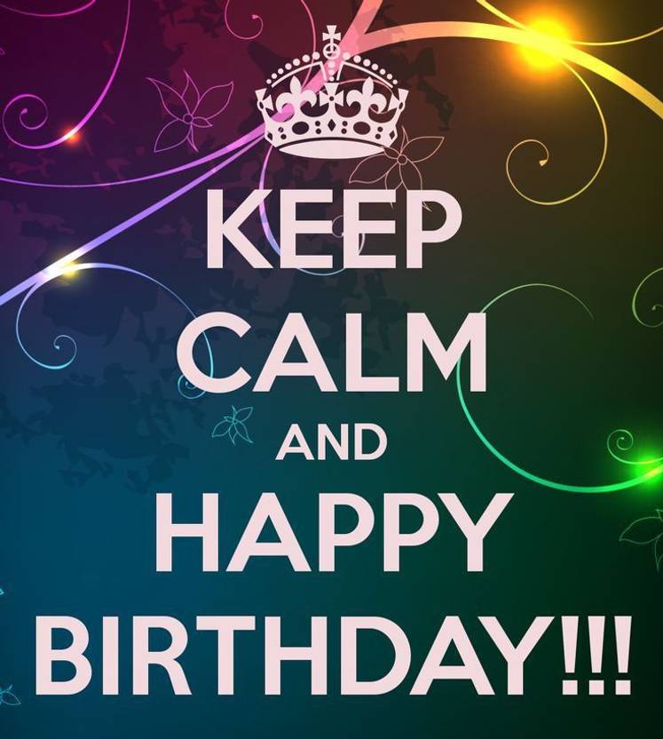 keep calm and happy