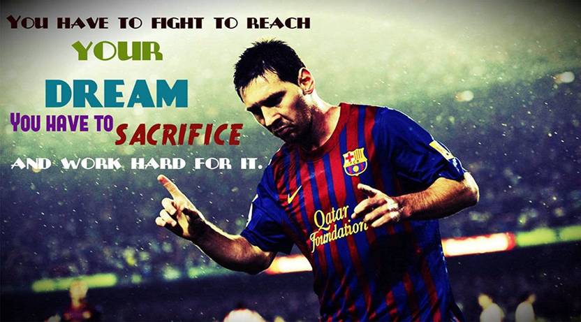 Lionel Messi Quotes Wallpaper