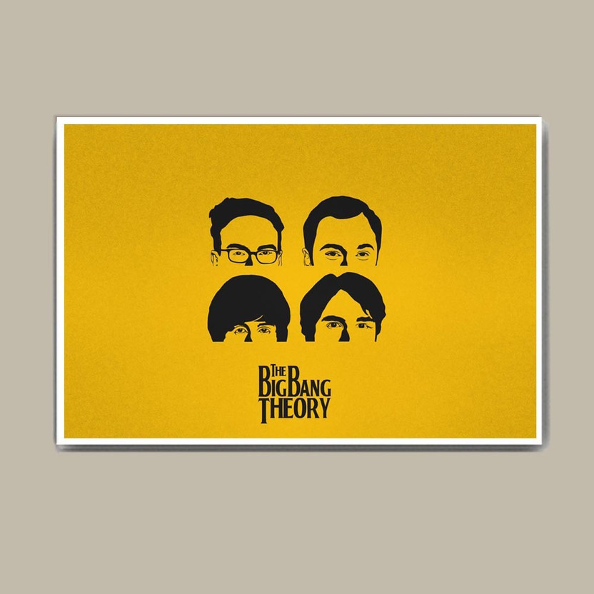Poster Print The Big Bang Theory Wall Art Home Decor Gift