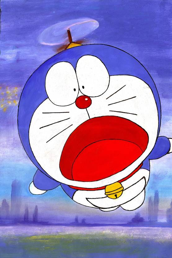 doraemon cartoon poster paper