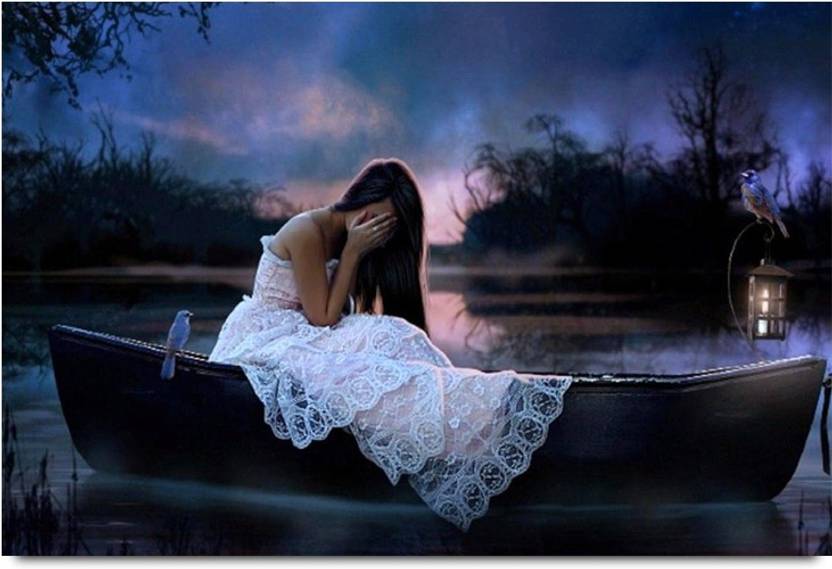 very sad love paper print decorative posters in india buy art