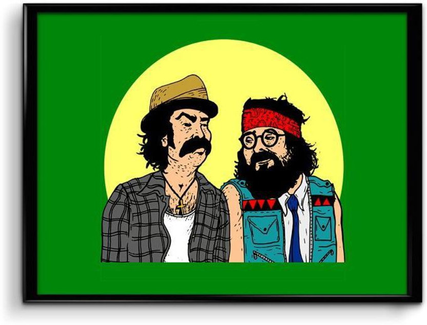 Cheech And Chong Giant Wall Art Poster Print
