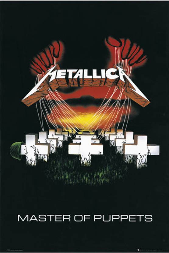 Metallica Master Of Puppets Paper Print Posters In India Metallica Master Of Puppets Paper Print 36 Inch X 24 Rolled