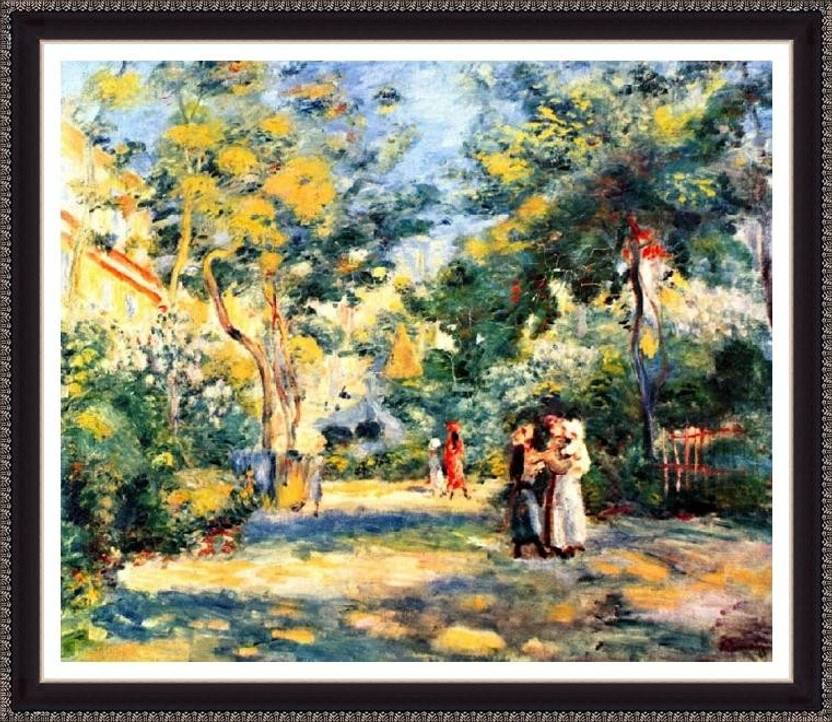 Figures In The Garden Artsnyou Printed Paintings Canvas