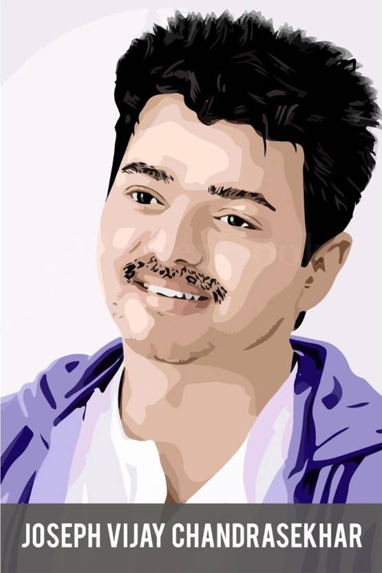 vprint joseph vijay chandrasekhar wall poster movies 12x18 paper