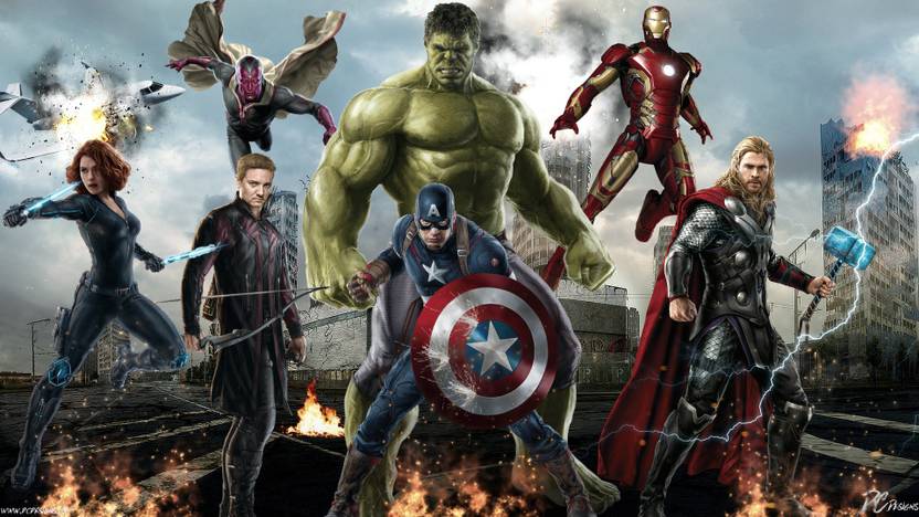 Movie Avengers Age Of Ultron The Avengers Marvel Poster Fan