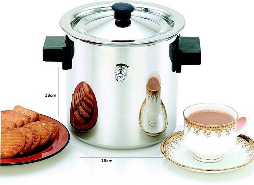 Mahavir Milk Boiler Pot 0 cm diameter 1 L capacity with Lid Price in