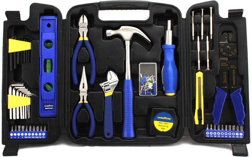 GoodYear Household Hand Tool Kit  (129 Tools)