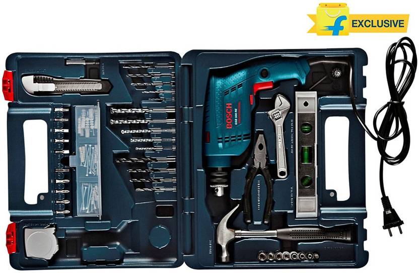 Bosch Gsb 500 Re Home Tool Kit Power Hand Tool Kit 92 Tools
