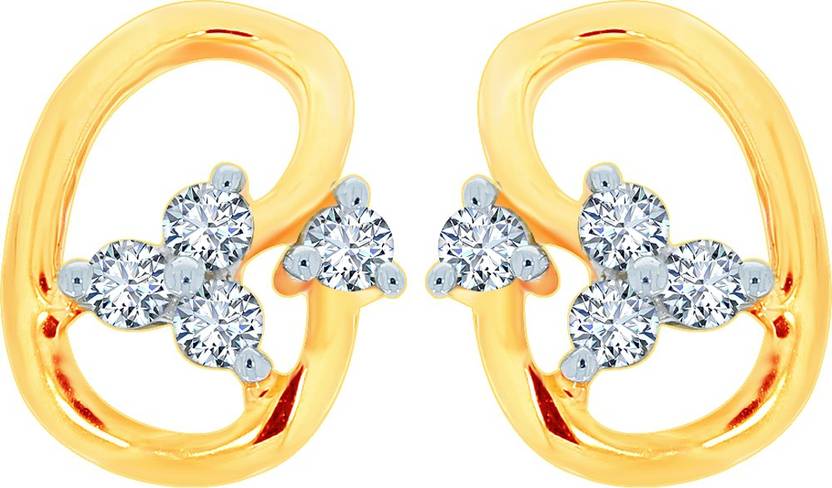 gold earrings kalyan jewellers with price