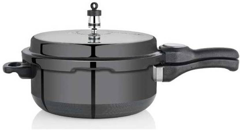 Premier Trendy Black 3 L Pressure Pan (Aluminium) 