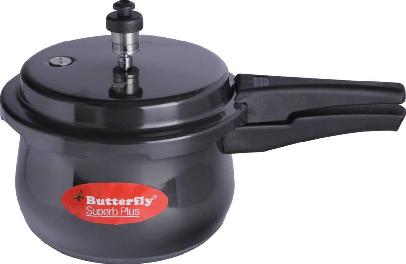 Butterflies Hard Anodized 3 L Pressure Cooker
