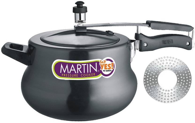MARTIN 7 L Induction Bottom Pressure Cooker Price in India Buy MARTIN 7 L Induction Bottom