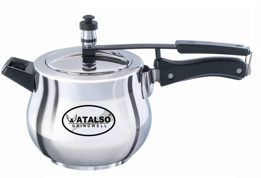 Atalso Atalso aluminum 1.5 ltr handi pressure cooker 1.5 L Pressu...