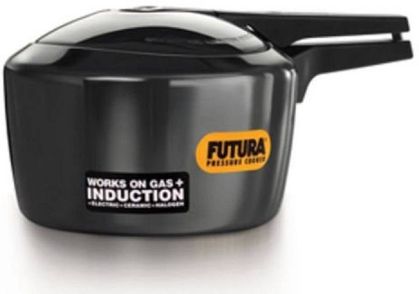 Futura Hard Annodised 3 L Pressure Cooker (Induction Bottom, Aluminium) 