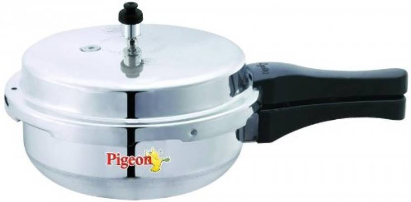 Pigeon Pressure Pan deluxe regular 3.5 L Pressure Cooker (Aluminium) 