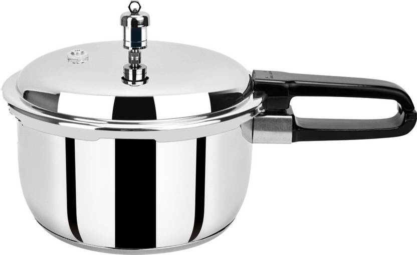 Pristine Induction Base 2 L Pressure Cooker (Induction Bottom, Stainless Steel) 