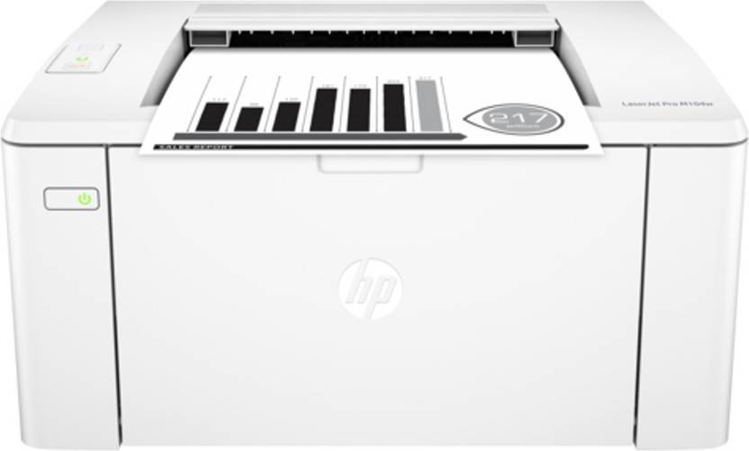 HP LaserJet Pro M104w Single Function WiFi Monochrome Laser Printer ...