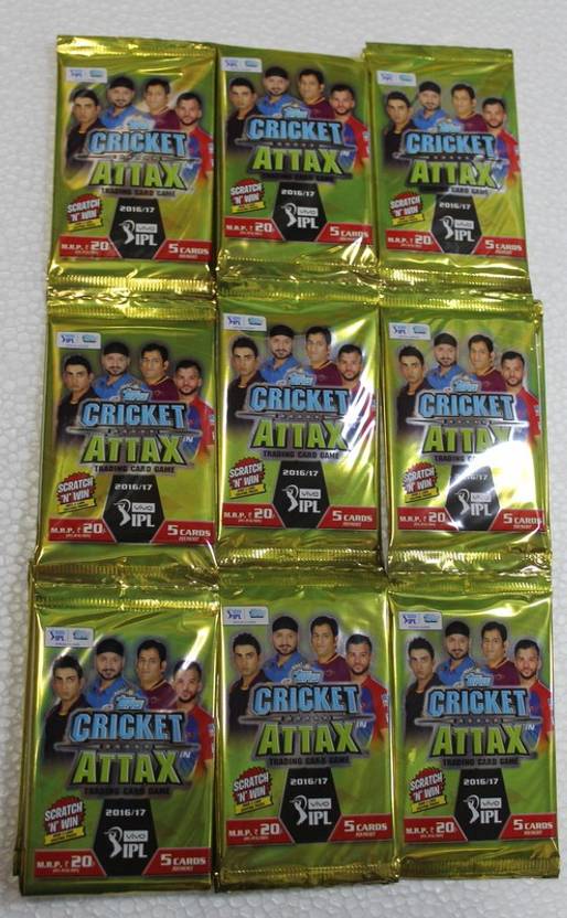 Topps CRICKET ATTAX CRICKET ATTAX . Buy IPL toys in India. shop for Topps products in India
