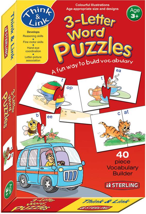 Sterling 3 Letter Word Puzzles