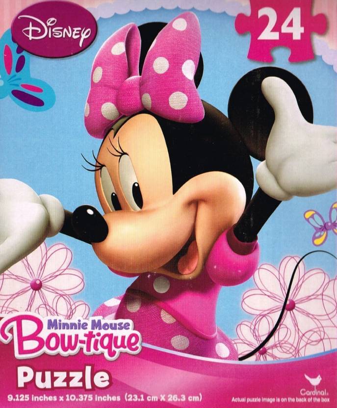 For 1062/-(50% Off) Disney Minnie Mouse Bowtique 24 Piece Puzzle (24 Pieces) at Flipkart