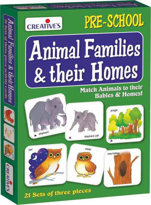 Creatives Animal Families Their Homes