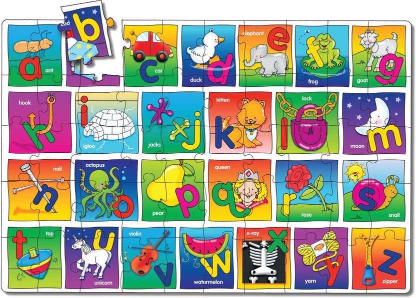 The Learning Journey Puzzle Doubles - Let's Learn the Alphabet - Puzzle