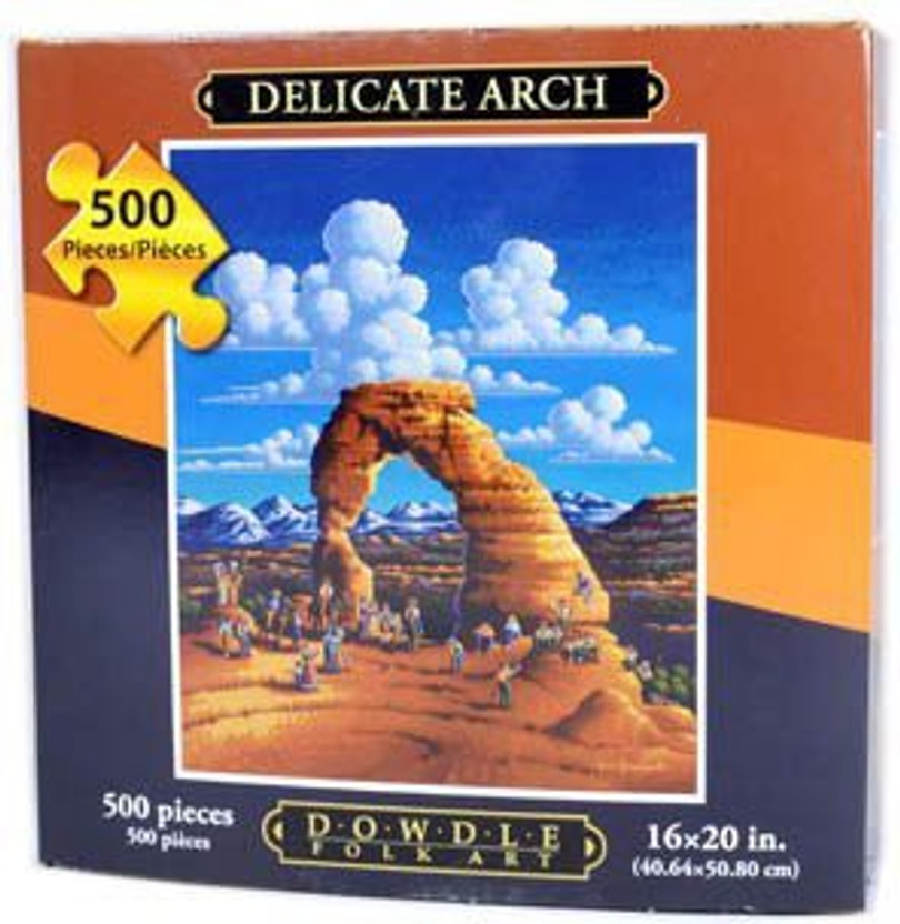 Puzzles Dowdle Folk Art Nashville Jigsaw Puzzle 500 Pieces