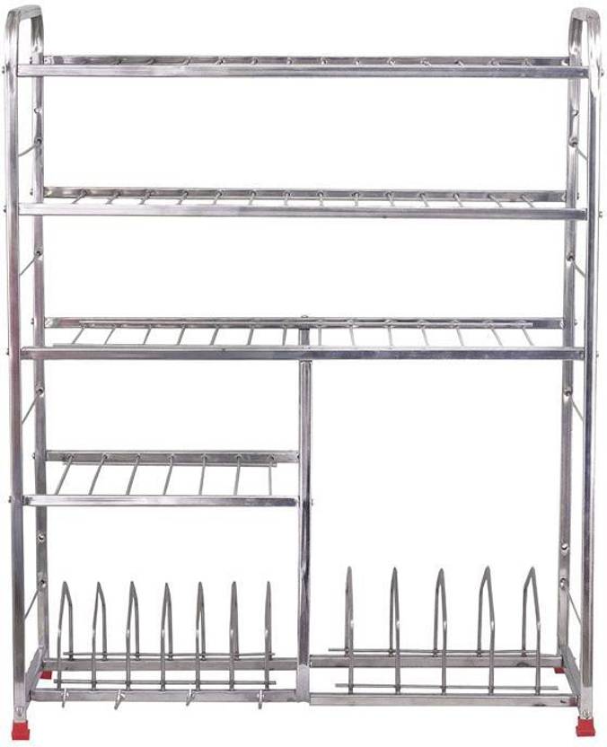 Maharaja Smart Modern Kitchen Rack Stand Bigger Size For Dishes Maharaja Smart Modern Kitchen Rack Stand Bigger Size For Dishes Plates Glass Crockery