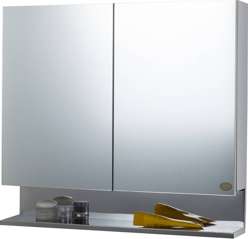 Cipla Plast Double Door Stainless Steel Bathroom Cabinet Stainless