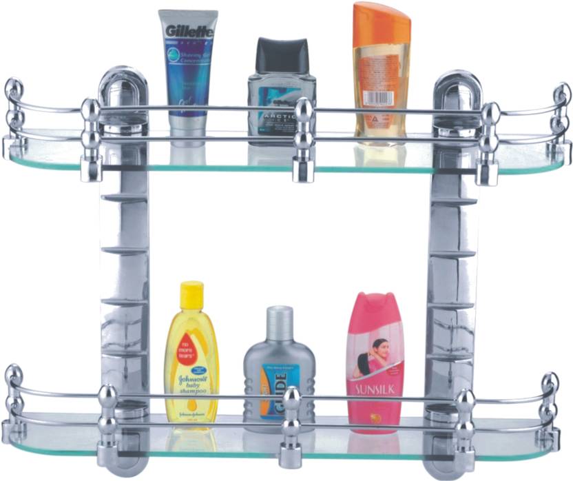 Cipla Plast Bathroom Gl Set Wall Shelf Price In India Bathroom Gl Set Wall Shelf